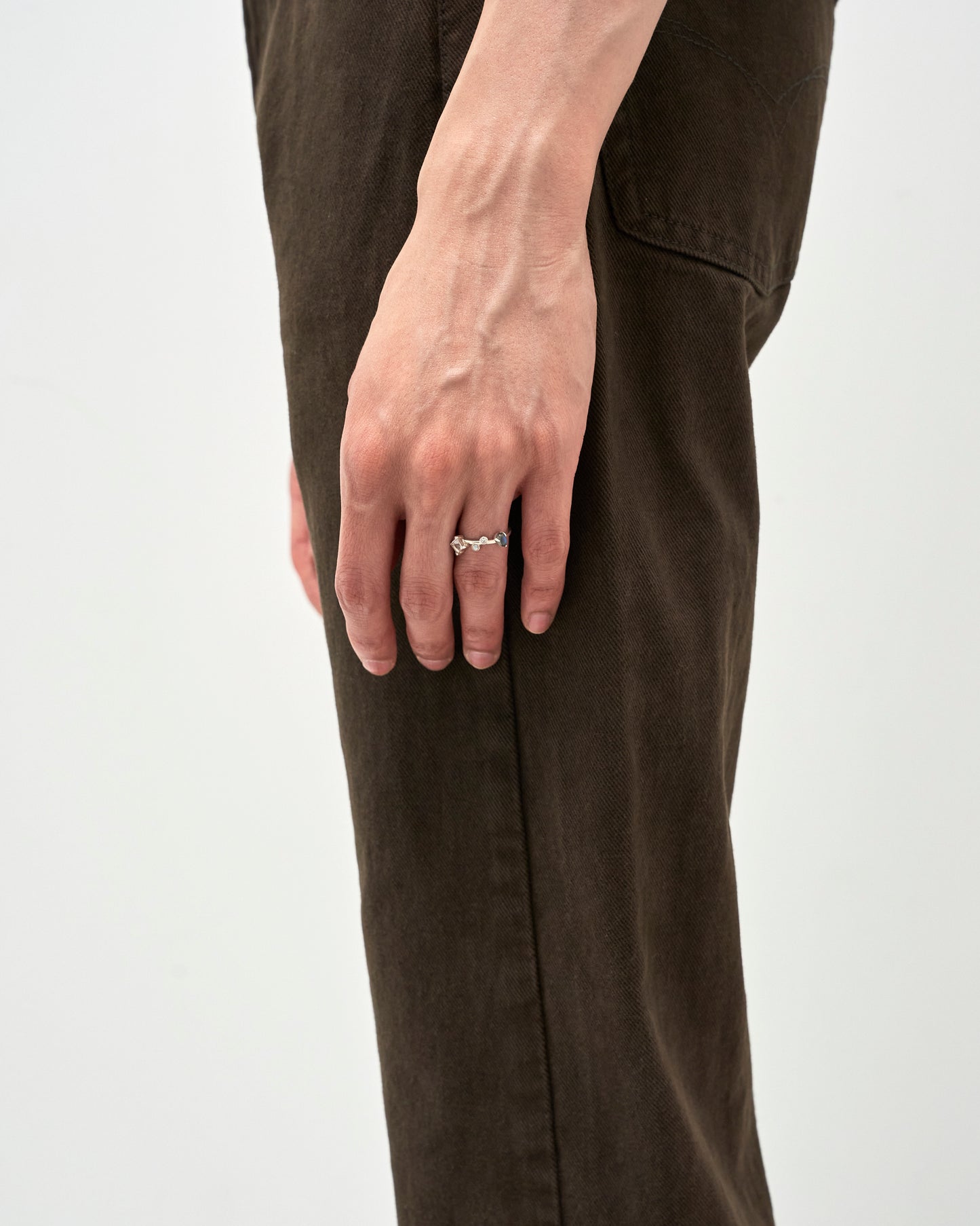Party ring/ silver