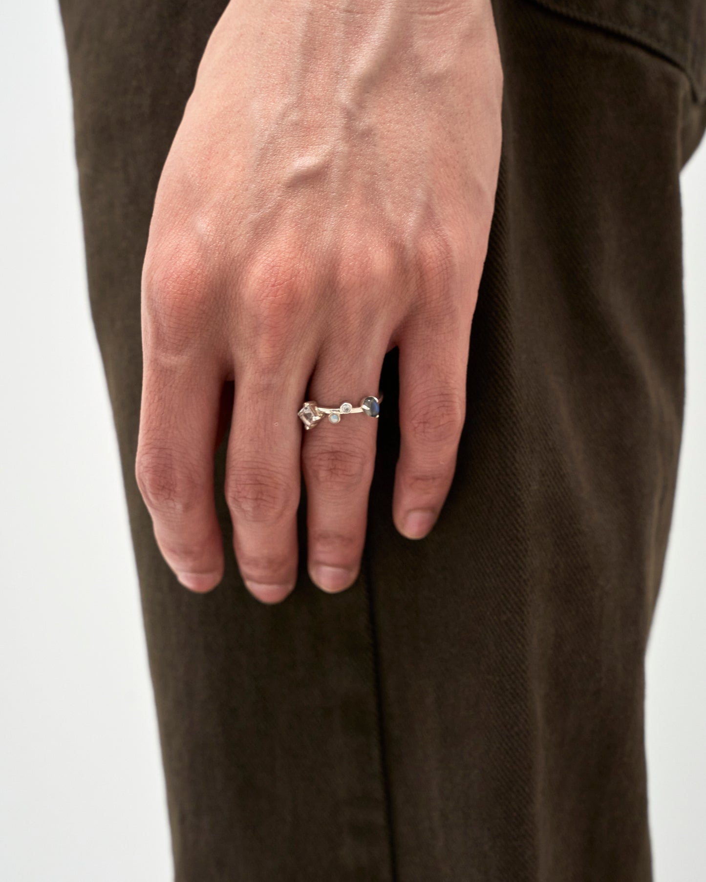 Party ring/ silver