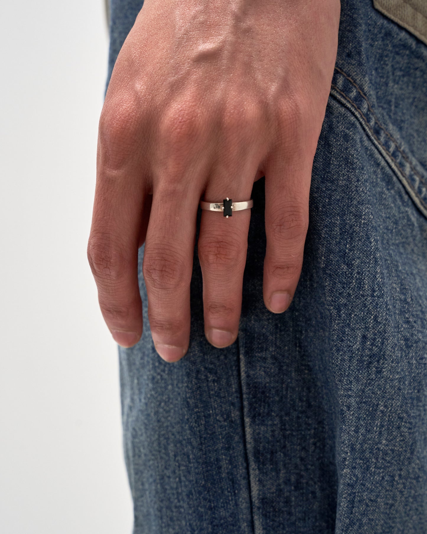 The B ring/ silver