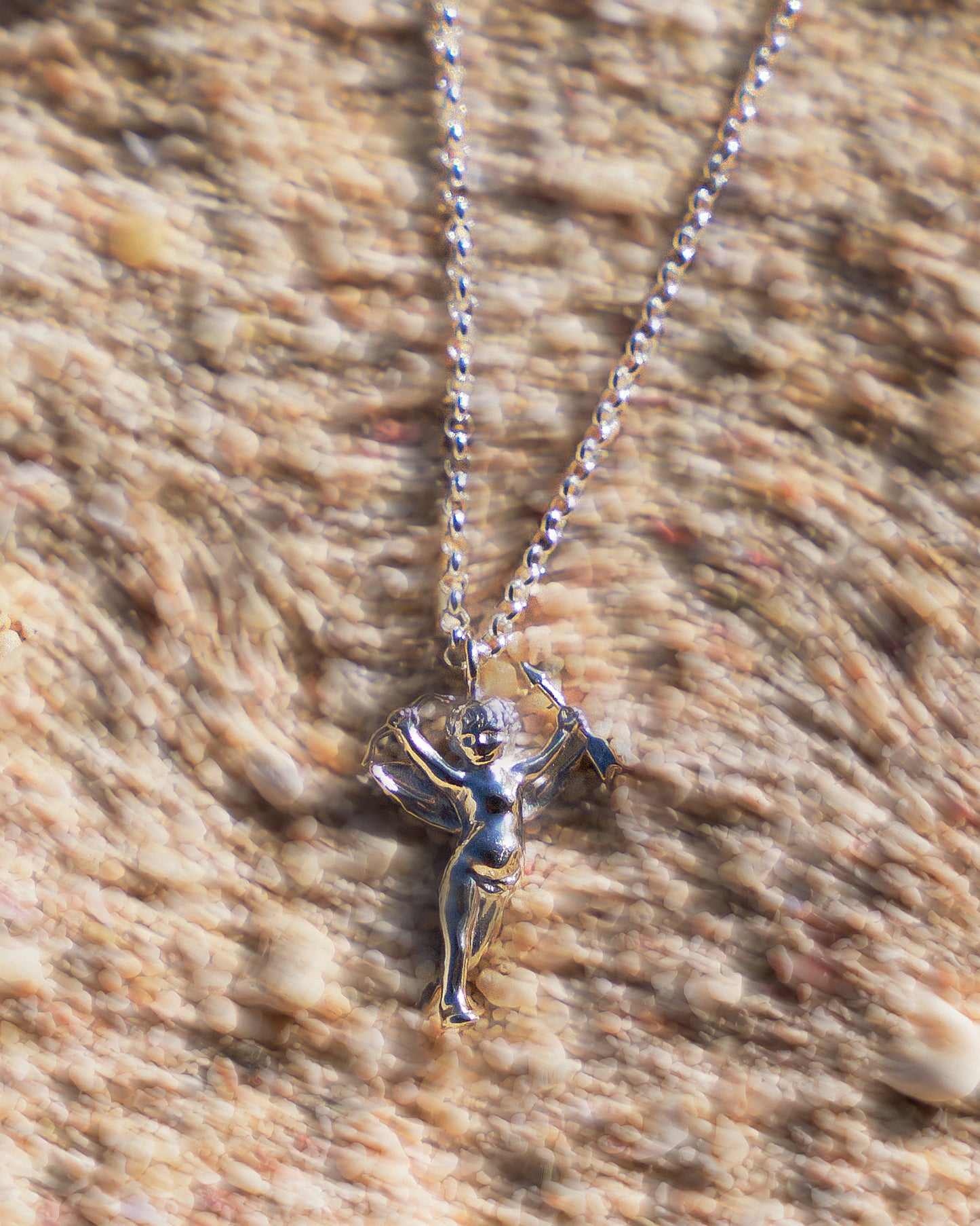 Angel Necklace Silver