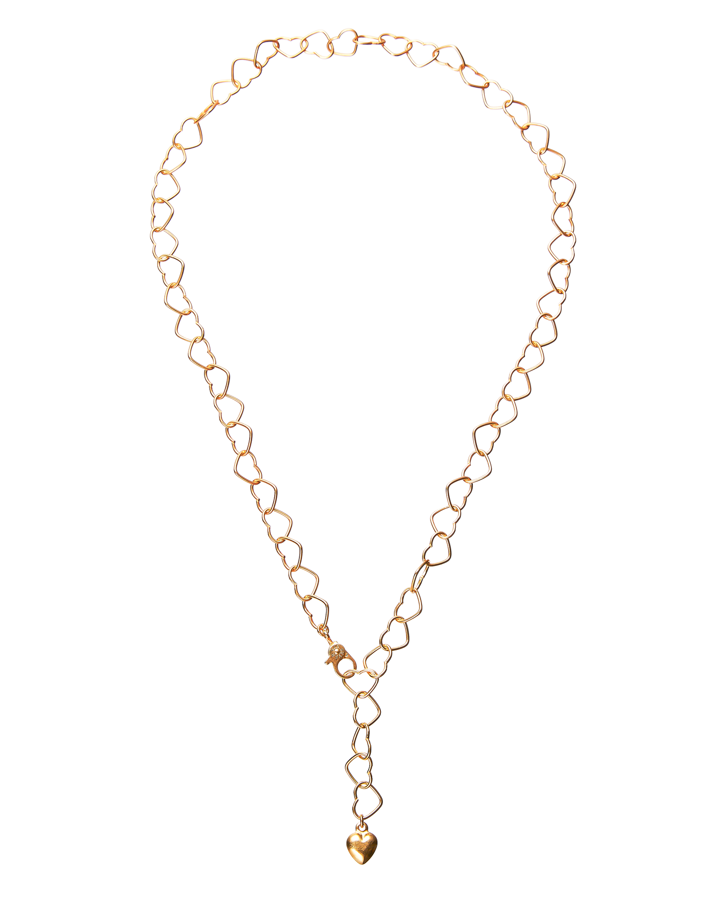 Heart necklace M /Gold