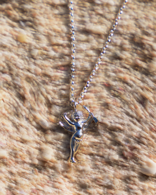 Angel Necklace Silver