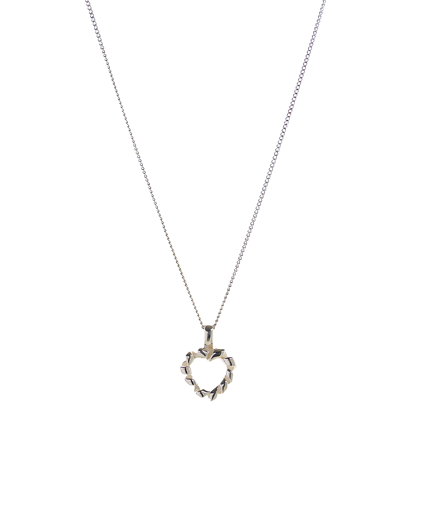 Lost and found Necklace Silver