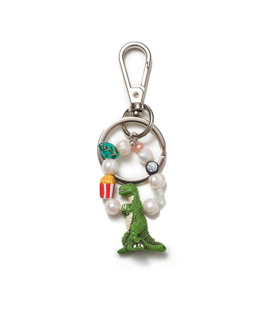 Key charm dinosaur