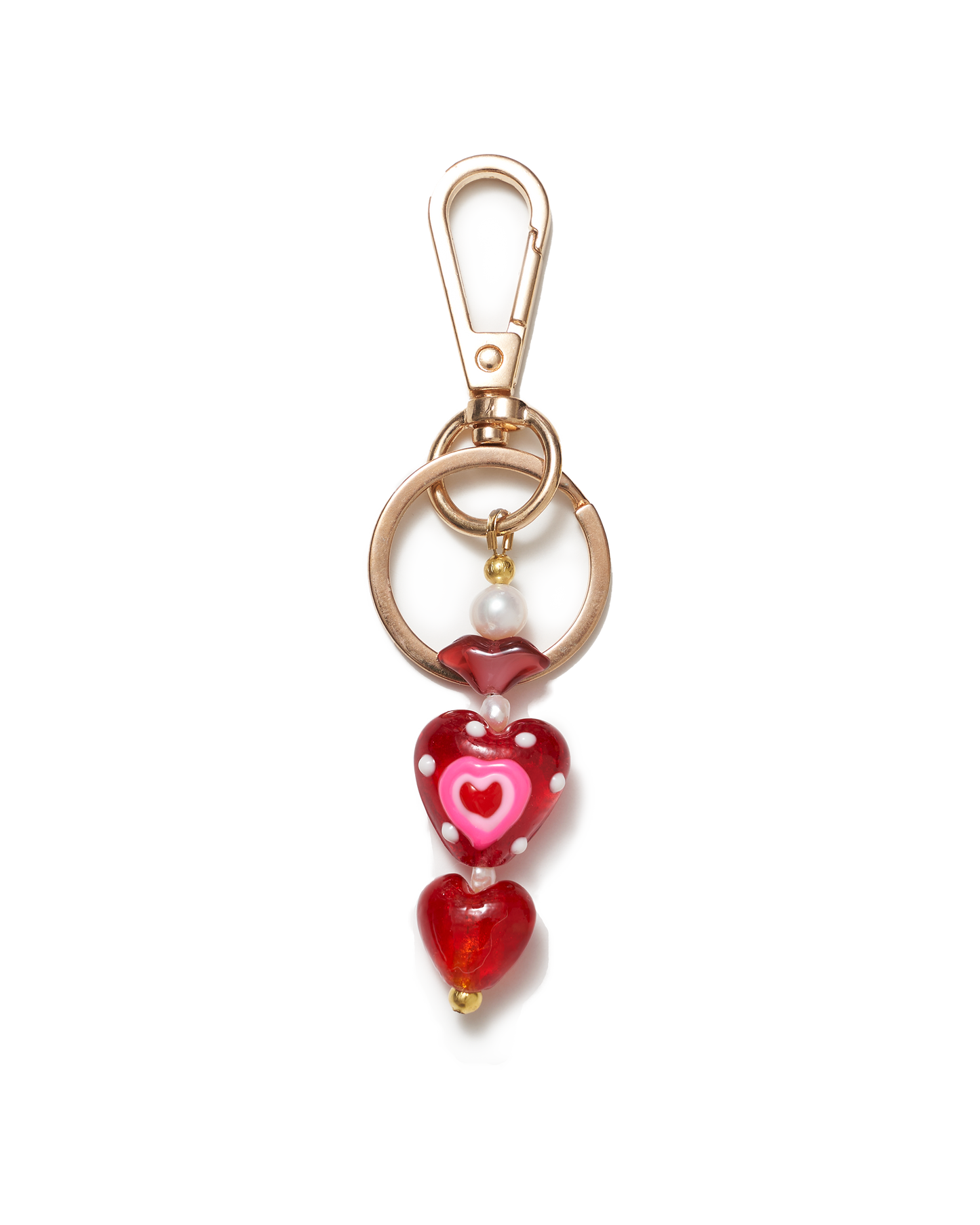 Key charm heart